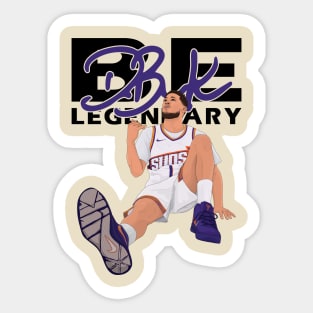 Devin Booker Be Legendary Sticker